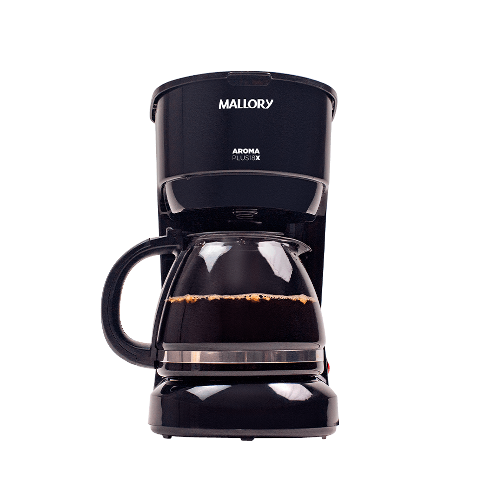 Cafeteira Elétrica Aroma Plus 18x - Sistema Corta-Pingo, Placa Aquecedora, Filtro Reutilizável, Capacidade de 750 ml