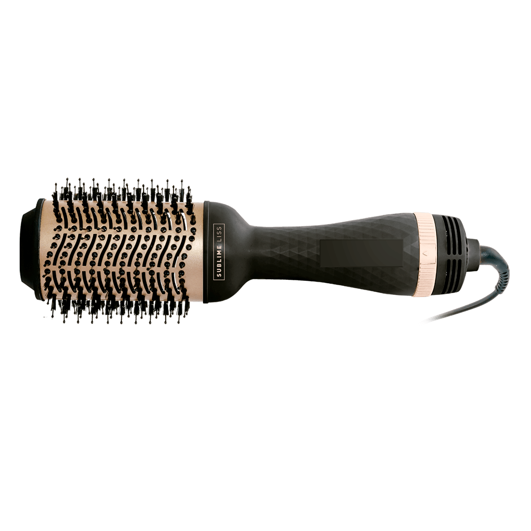 Escova Secadora Sublime Liss 3 em 1, 1200W, 2 Velocidades, Cerdas Mistas, Íon Tourmaline, 3 Temperaturas