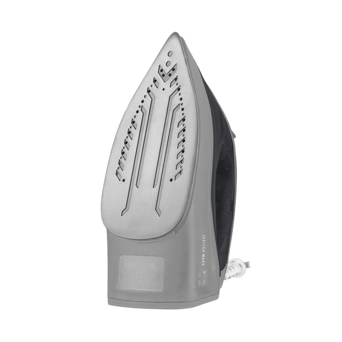 Ferro Jupiter Maxx 2 em 1: A Seco ou a Vapor - Base Antiaderente, Salva Botões, Seletor de Temperatura, Cabo 360º e Reservatório de 260ml