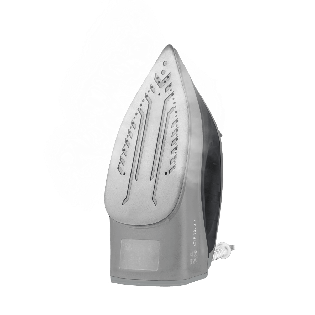 Ferro Jupiter Maxx 2 em 1: A Seco ou a Vapor - Base Antiaderente, Salva Botões, Seletor de Temperatura, Cabo 360º e Reservatório de 260ml