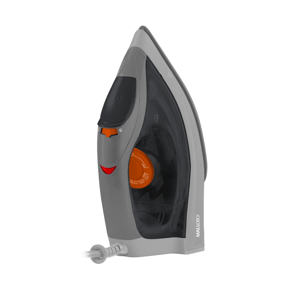 Ferro Jupiter Maxx 2 em 1: A Seco ou a Vapor - Base Antiaderente, Salva Botões, Seletor de Temperatura, Cabo 360º e Reservatório de 260ml