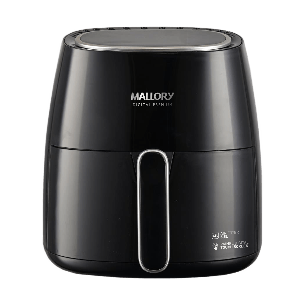 Fritadeira Air Fryer Digital Premium 5,5Litros - Painel 100% Digital - 1500W de Potência