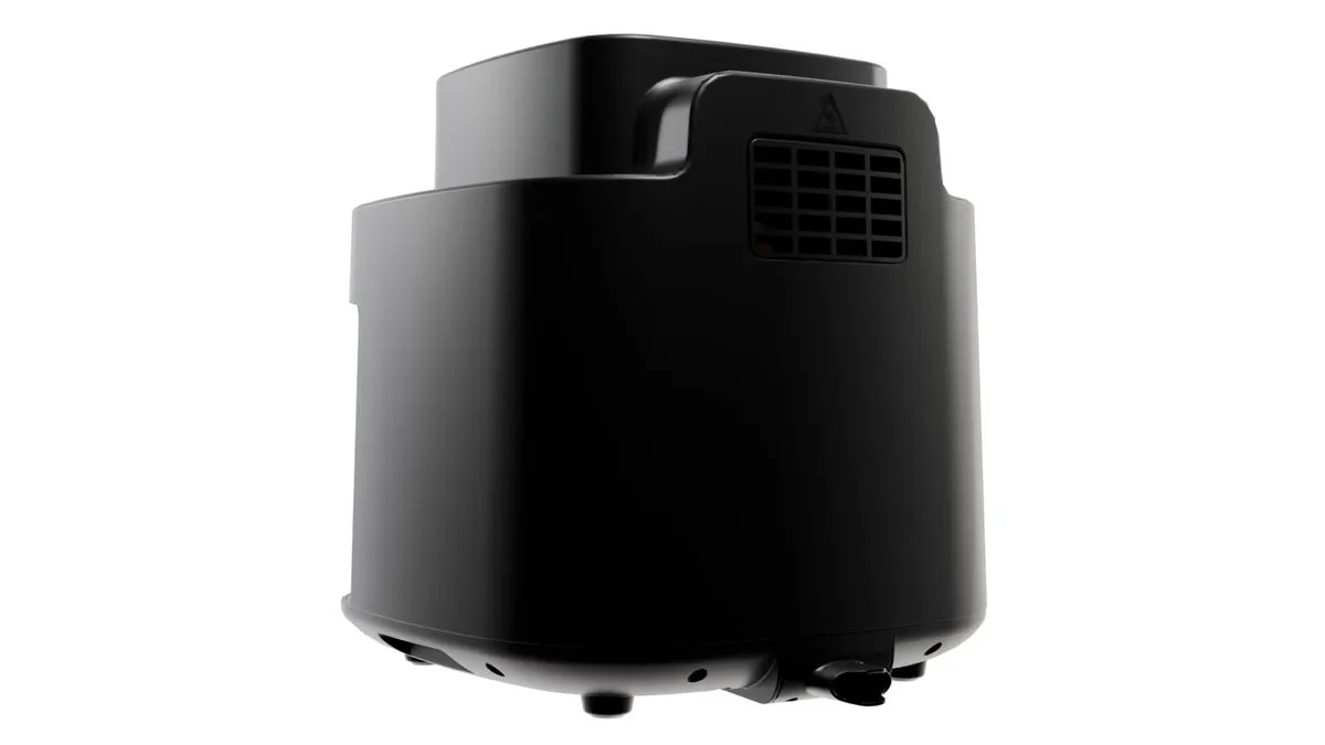 Fritadeira Elétrica SmartGlass - 4,5L, Air Cook 360°, Temperatura até 200°C, Cuba de Vidro Temperado