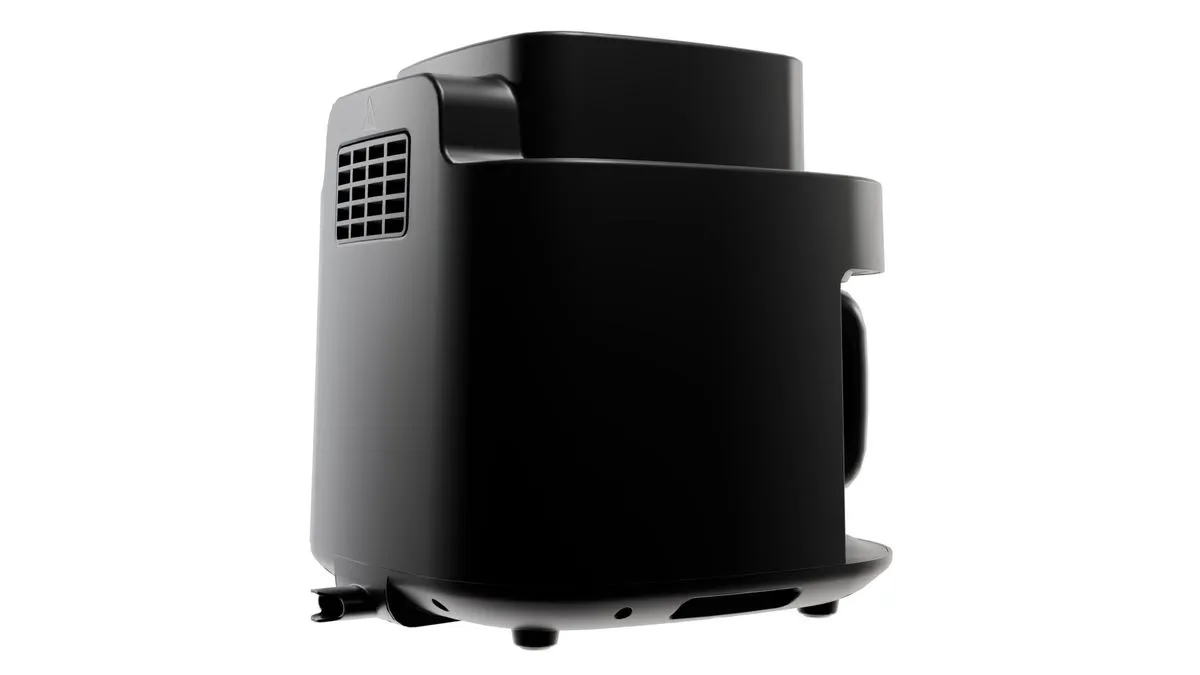 Fritadeira Elétrica SmartGlass - 4,5L, Air Cook 360°, Temperatura até 200°C, Cuba de Vidro Temperado