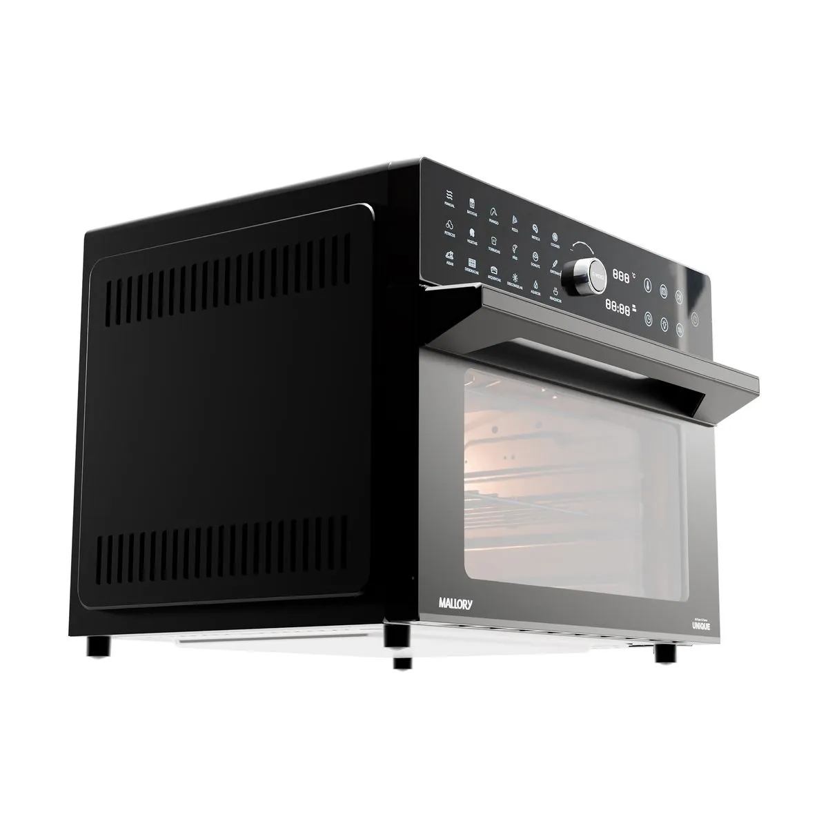 Fritadeira Elétrica Air Oven Unique - 30L, Multifunção, Controle de Temperatura 60°-220°, 7 Acessórios Exclusivos