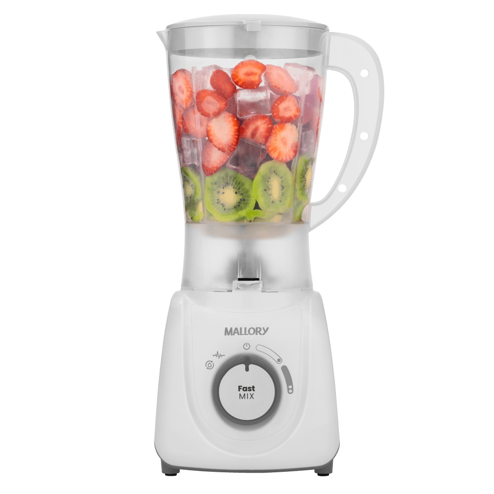 Liquidificador Fast Mix Branco 2 Velocidades 600W com Função Pulsar