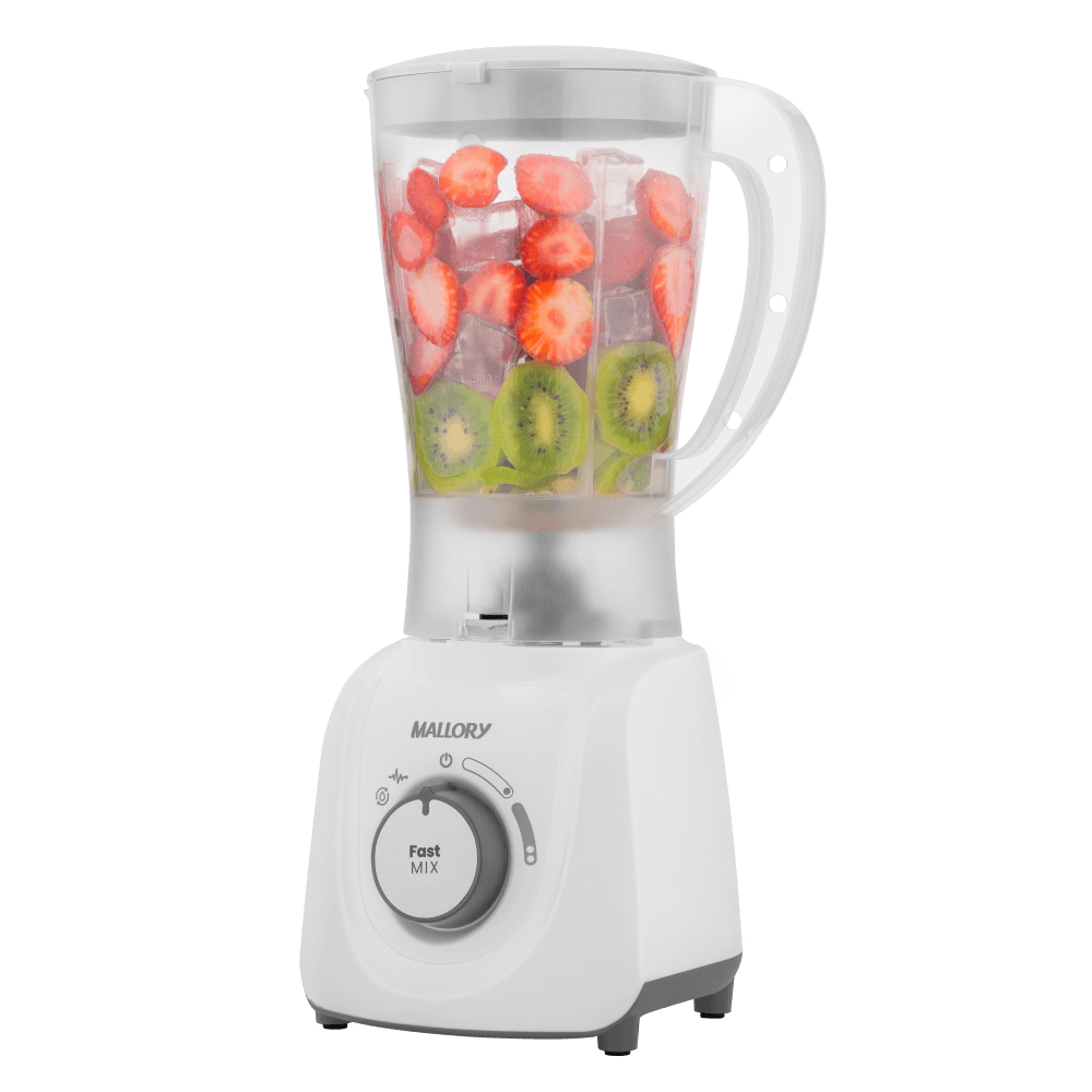 Liquidificador Fast Mix Branco 2 Velocidades 600W com Função Pulsar