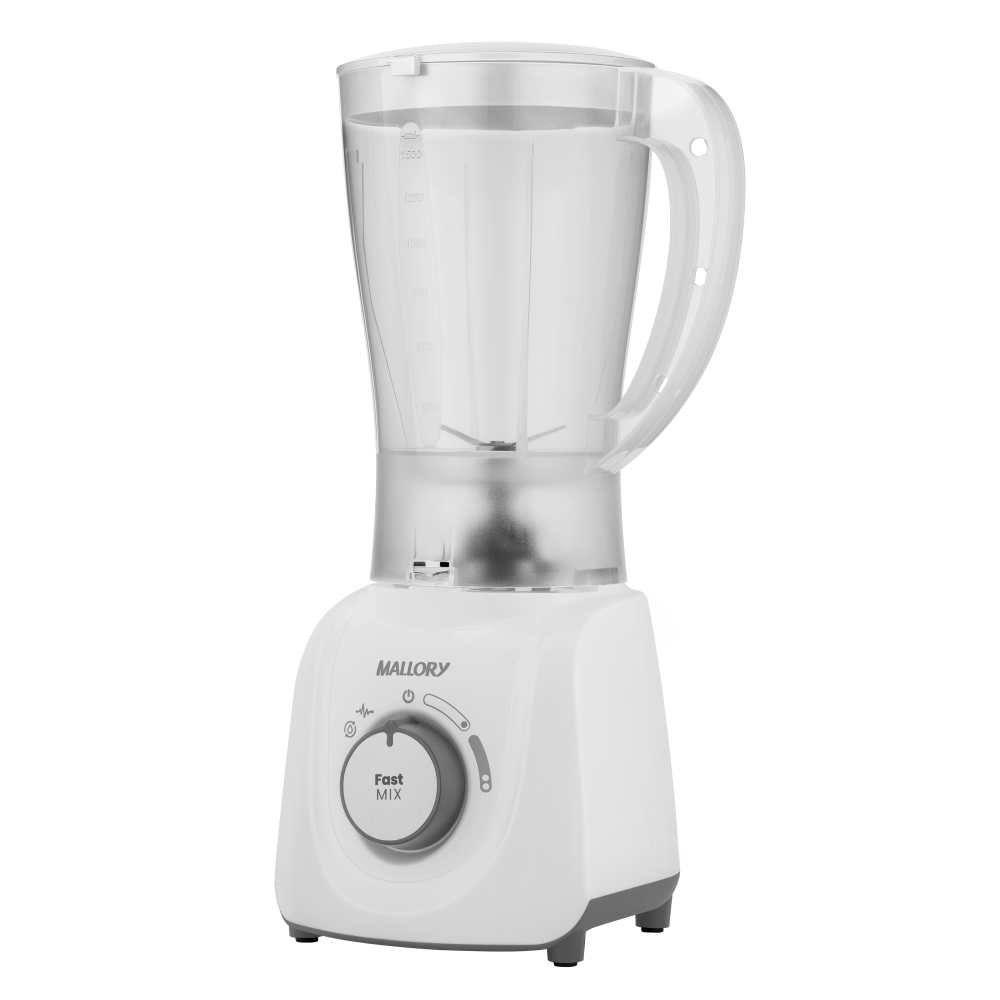 Liquidificador Fast Mix Branco 2 Velocidades 600W com Função Pulsar