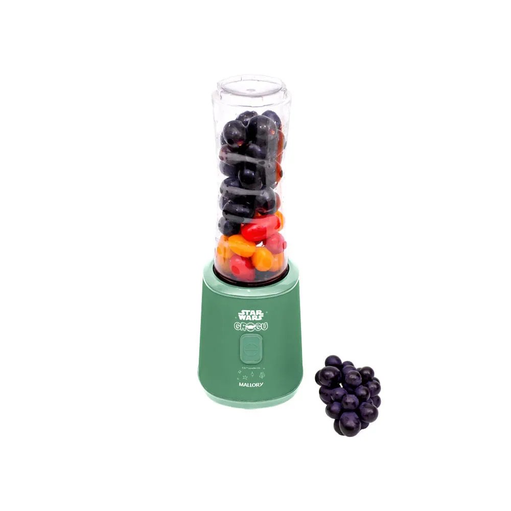 Liquidificador Individual Grogu - 2 Copos: 400ml e 600 ml, 300W de potência, Pés antiderrapantes, Comprimento do cabo de 122cm
