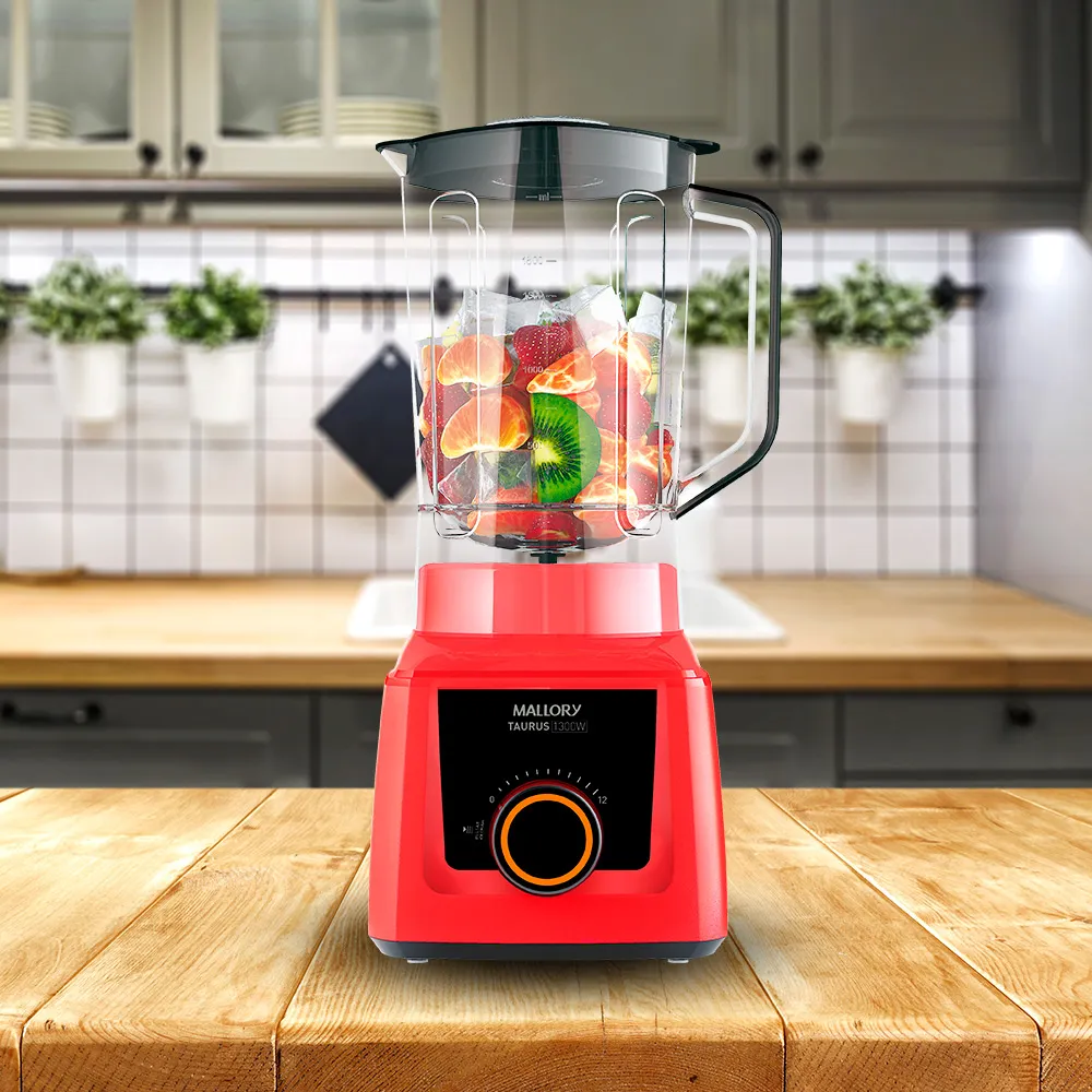 Liquidificador Taurus Vermelho 12 velocidades 1300W