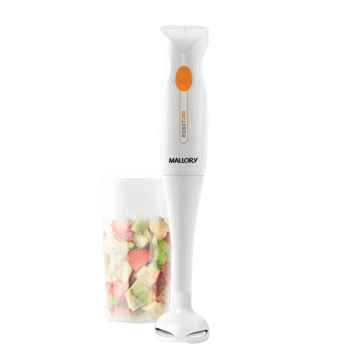 Mixer Robot 300 -- Potente, Lâminas de Aço Inox, Mix Up System, Copo 800ml, Desmontável e Fácil Limpeza