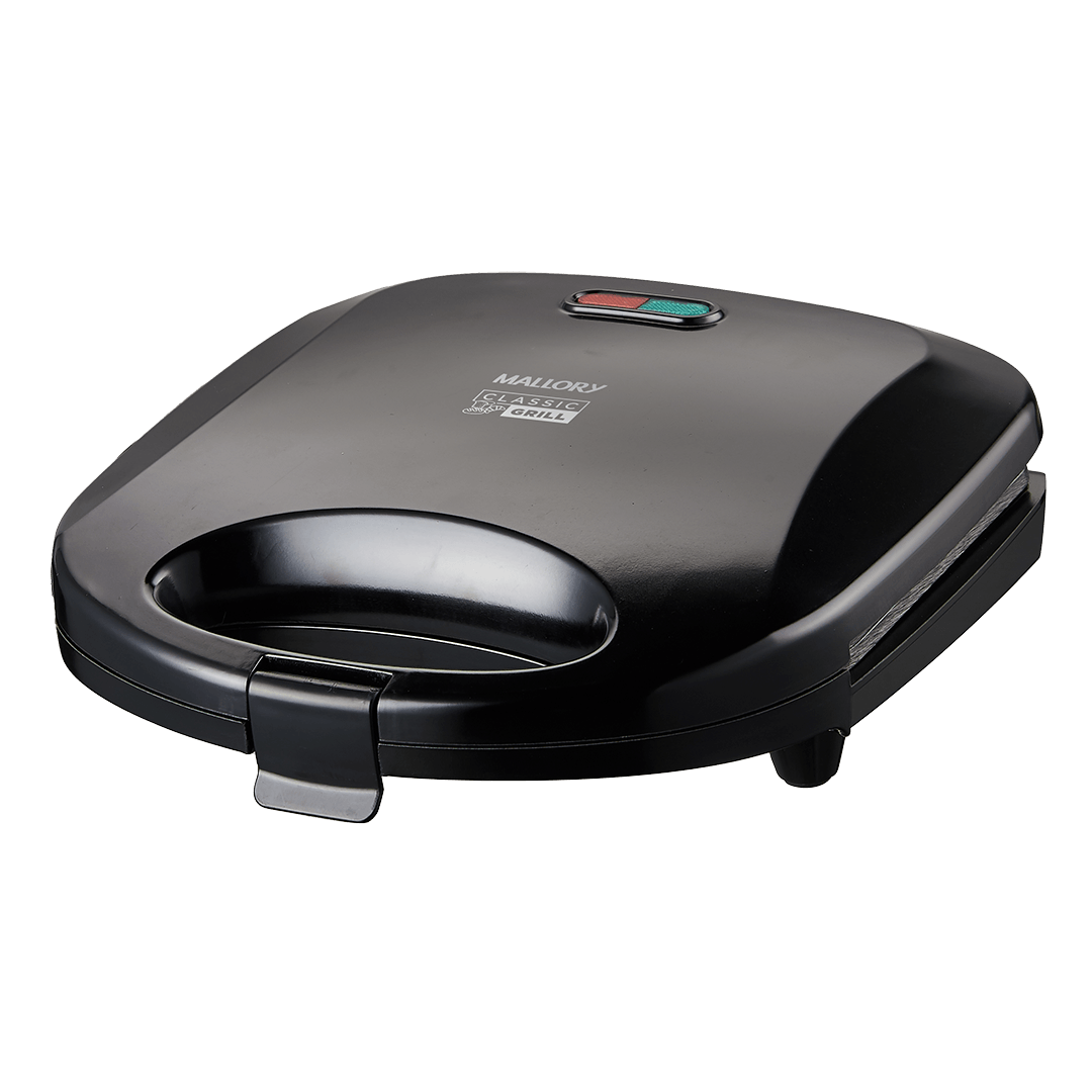 Sanduicheira Elétrica Classic Grill - 2 em 1, Grelha e Assa Pães, Carnes, Peixes e Legumes, Placas Antiaderentes, Luzes LED