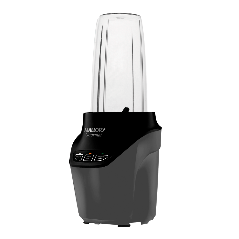 Liquidificador e Processador Gourmet - 1000W, 6 Lâminas em Aço Inox, Tritura Gelo, Painel Easy Touch, 2 Copos Tritan com Tampas