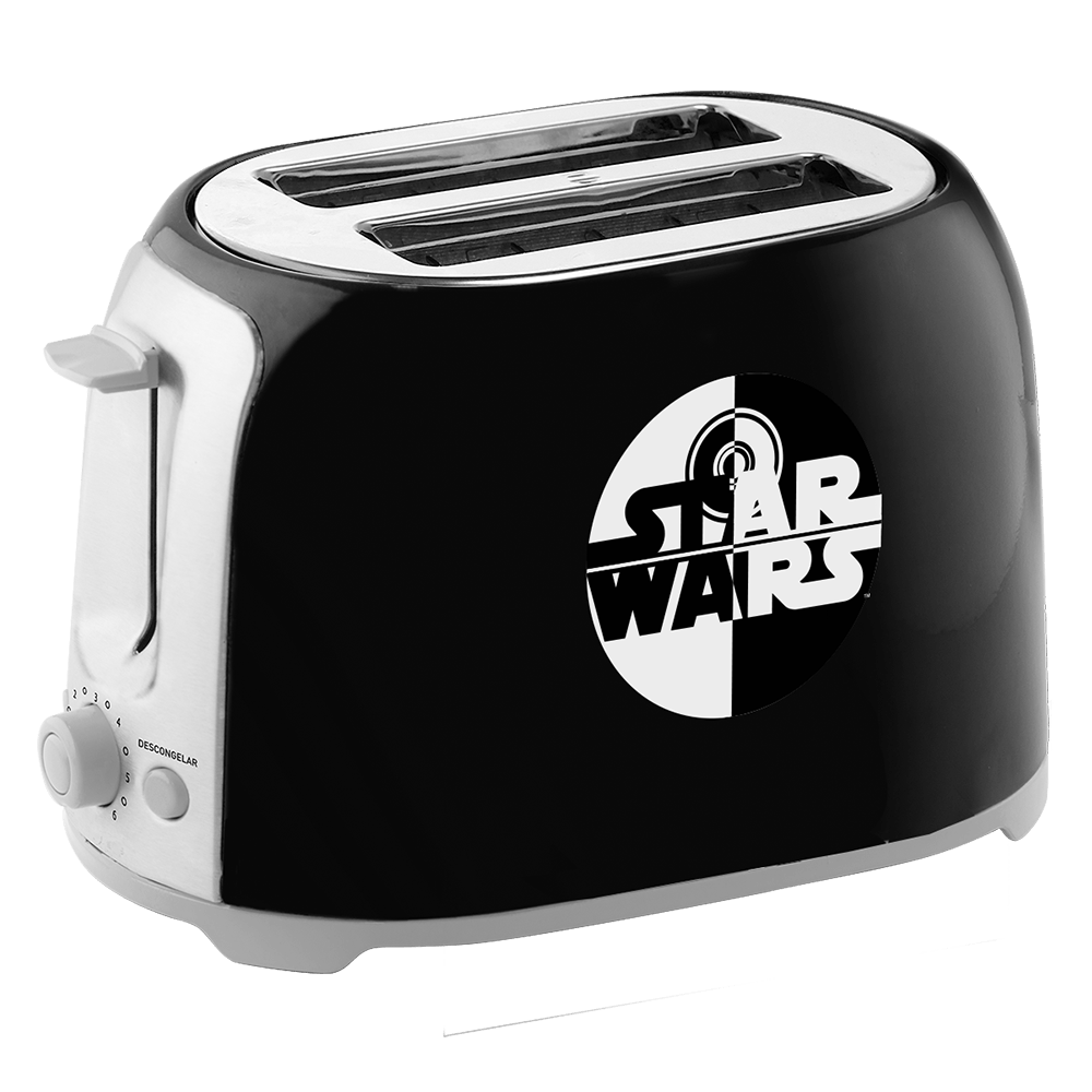 Torradeira Star Wars com 6 Níveis de Tostagem
