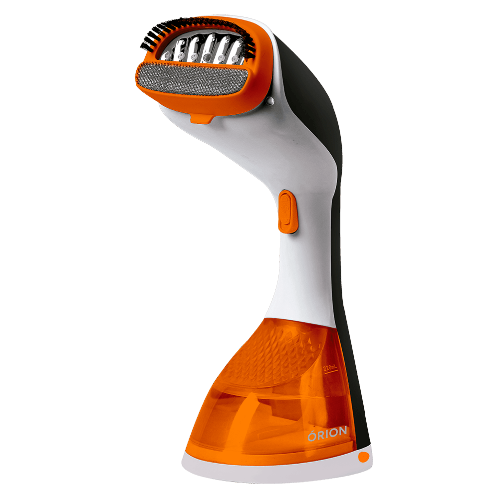 Vaporizador Órion 1200W, Jato de Vapor Contínuo, Higieniza e Desamassa, Reservatório 220ml, Leve e Portátil