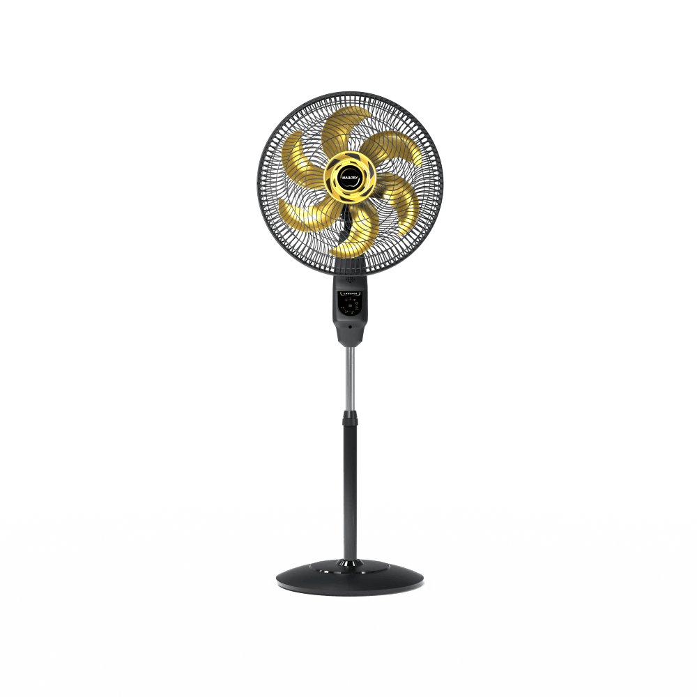 Ventilador de Coluna Chronos 140W, Silencioso, Controle Remoto, Hélice de 6 pás, Auto Desligamento Programável de até 7 Horas- PR -- DR