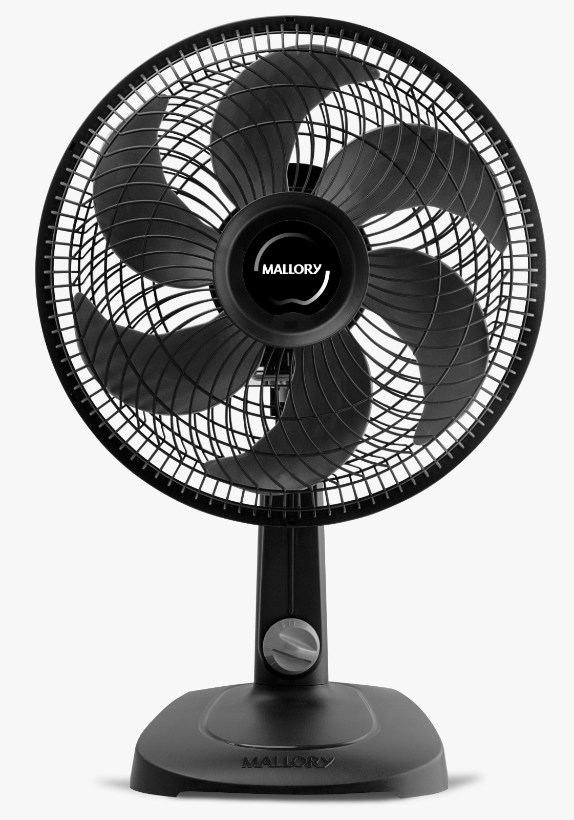 Ventilador de Mesa Turbo Compact 30cm - 42W com 6 Pás e 3 Velocidades - Preto/Grafite