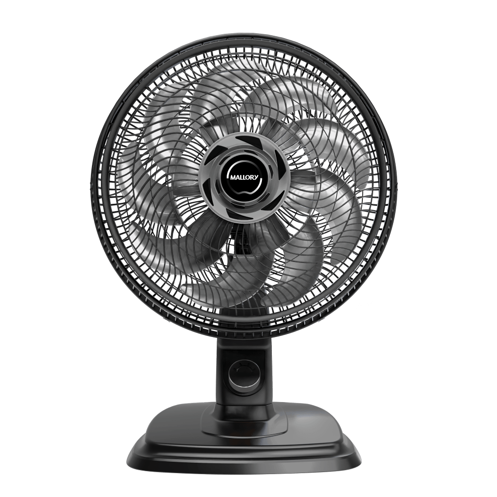 Ventilador de Mesa e Parede Egeo, Silencioso, Hélice de 15 pás, Grade Especial em Sistema TS, Máxima Vazão e Mínimo Ruído -- PR-GR