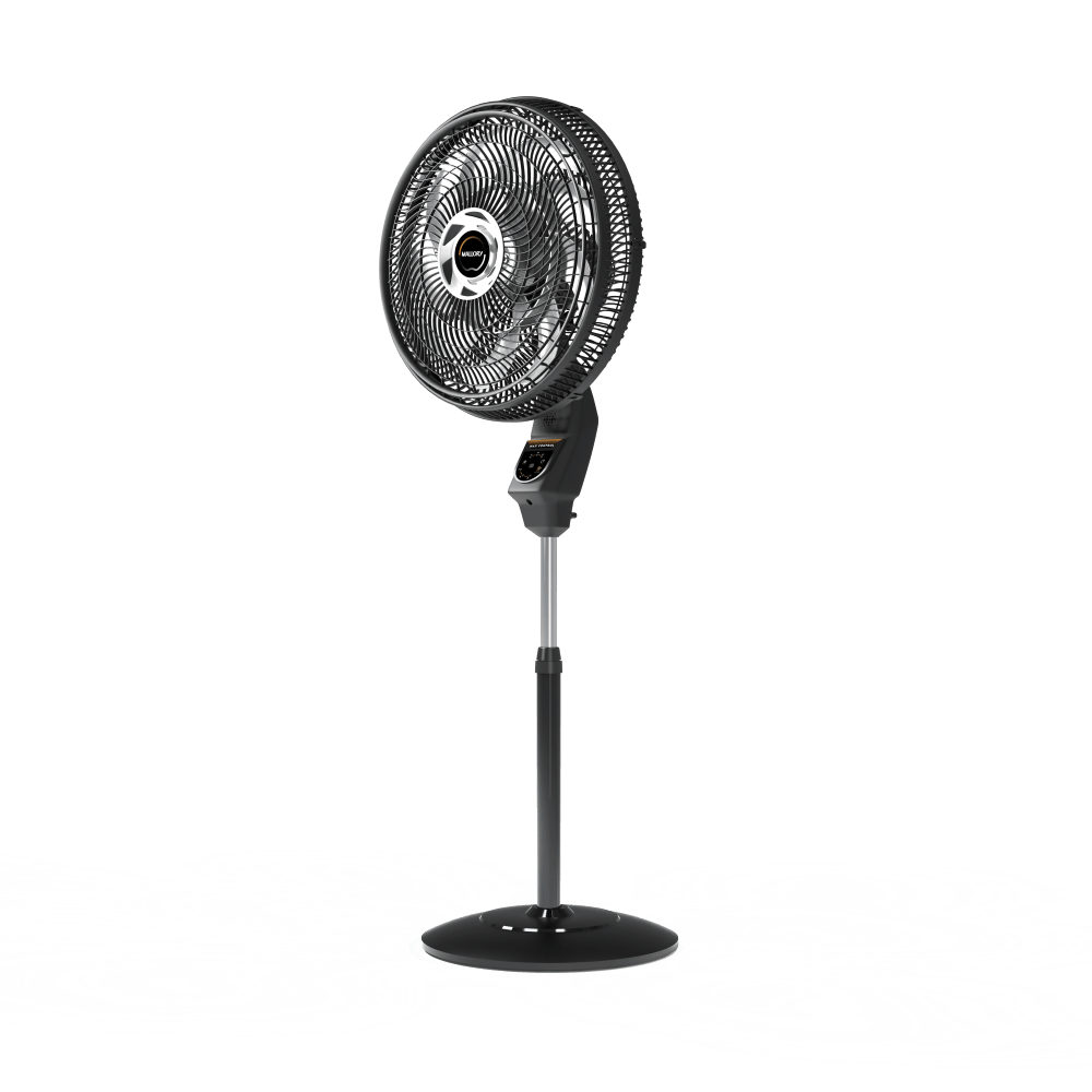 Ventilador de Coluna Max Control Com Controle Remoto 140W, Silencioso, Com Hélice de15 pás, Máxima Vazão e Mínimo Ruído - PR-GR